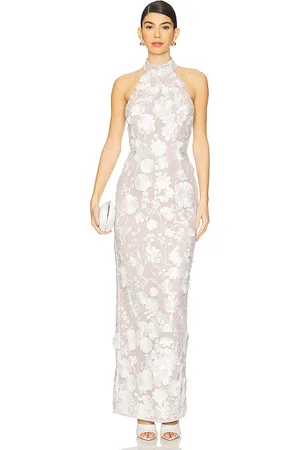 Bronx and Banco Vestido largo con cuello halter jasmine en color blanco talla L en - White. Talla L (también en M, S, XL