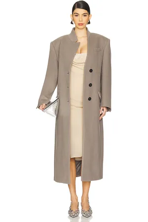 The Attico Abrigo en color claro talla 36 en - Light Grey. Talla 36 (también en 38, 40, 42, 44).