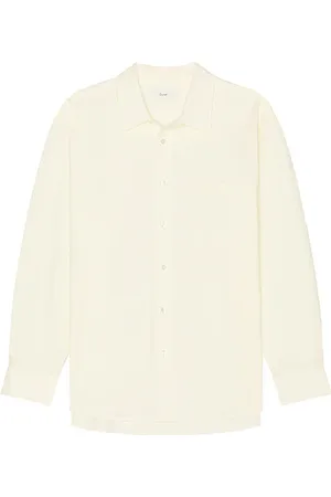 DUNST Camiseta tamaño grande paperly en color talla L en - Cream. Talla L (también en M, XL/1X).
