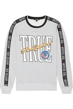 True Religion Sudadera en color gris talla L en - Grey. Talla L (también en M, S, XL/1X).