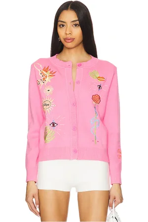 Never Fully Dressed Cárdigan enchanted en color talla L en - Pink. Talla L (también en M, XL, XXL).