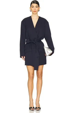 The Attico Abrigo en color talla 36 en - Navy. Talla 36 (también en 38, 40, 42, 44).