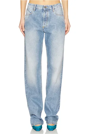 The Attico Long pant en color azul talla 25 en - Blue. Talla 25 (también en 26, 27, 28).