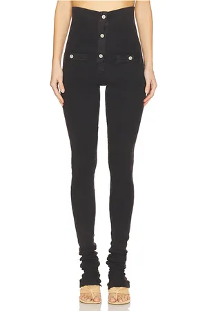 The Attico Pantalones en color charcoal talla 36 en - Charcoal. Talla 36 (también en 38, 40, 42, 44).