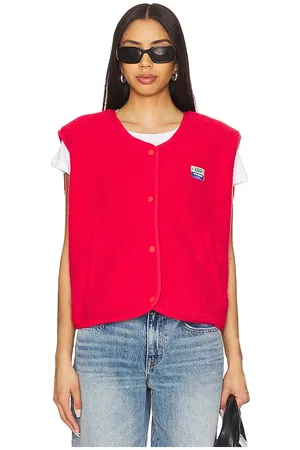 American Vintage Chaleco hoktown en color rojo talla XS/S en - Red. Talla XS/S (también en M/L).