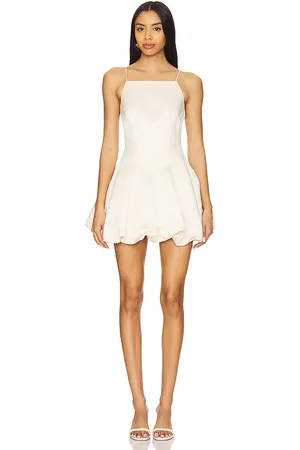 LOVESHACKFANCY Vestido jake en color ivory talla 10 en - Ivory. Talla 10 (también en 2, 4, 6).