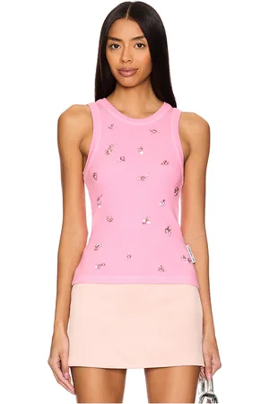 Des Phemmes Top de tirantes clásico en color rosado talla 38/XS en - Pink. Talla 38/XS (también en 40/S, 42/M, 44/L).