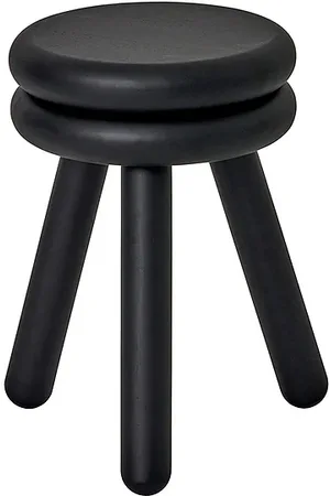 AREAWARE Taburete tall pluma stool en color talla all en - Black. Talla all.