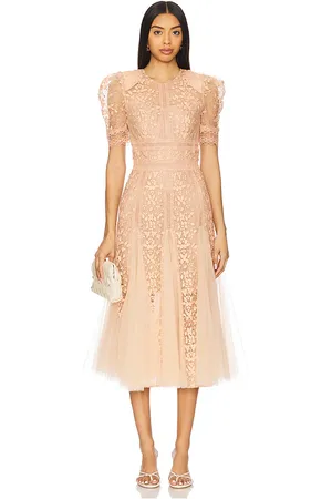 Bronx and Banco Vestido midi megan en color talla M en - . Talla M (también en S, XS).