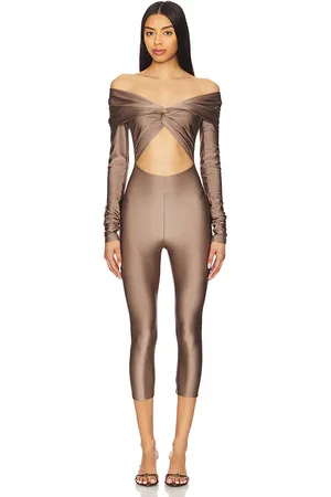 The Andamane Jumpsuit capri kendall en color marrón talla 42/M en - Brown. Talla 42/M (también en 38/XS, 44/L).
