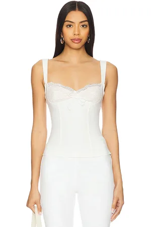 MORE TO COME Daniela top en color talla L en - White. Talla L (también en M, S).