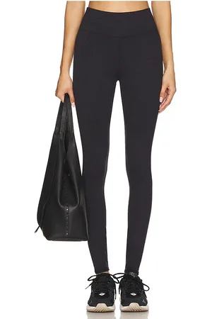 WellBeing + BeingWell Loungewell monte legging en color charcoal talla L en - Charcoal. Talla L (también en M