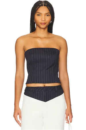 SER.O.YA Top corsé bridgette en color azul marino talla L en - Navy. Talla L (también en M, S, XL, XS, XXS).