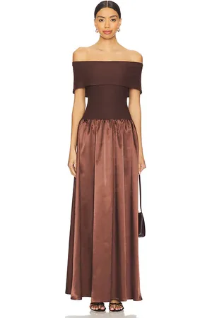ALL THE WAYS Vestido jolie en color talla L en - Brown. Talla L (también en M, S, XS).