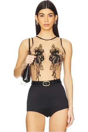 BlueBella Body transparente safiya en color negro talla L en - Black. Talla L (también en M, S, XL, XS).