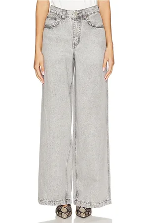 seventy + mochi Jeans pierna ancha bay en color gris talla 24 en - Grey. Talla 24 (también en 25, 26, 27, 28, 29, 30, 32