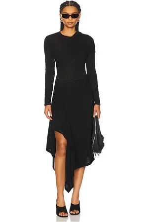 Helmut Lang Vestido protection en color talla L en - Black. Talla L (también en S, XS).
