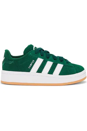 adidas Zapatilla deportiva campus en color verde oscuro talla 11 en Dark Green White & Gum - Dark Green. Talla 11 (tambié