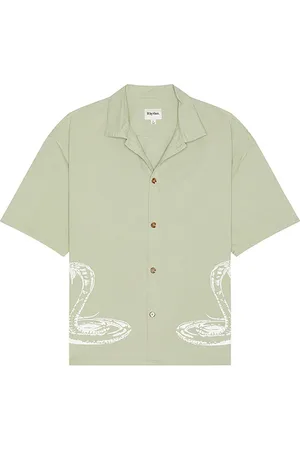 Rhythm Camisa en color verde salvia talla L en - Sage. Talla L (también en S).