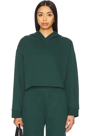 Beyond Yoga Sudadera happiness en color verde oscuro talla L en - Dark Green. Talla L (también en M, S, XL, XS).
