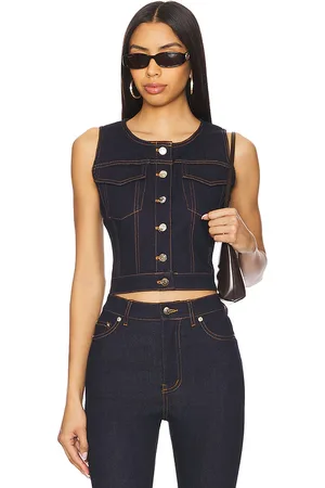 NakedVice Chaleco denim rina en color azul talla L en - Blue. Talla L (también en M, S, XL, XS).