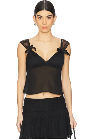 MORE TO COME Ariele top en color talla L en - Black. Talla L (también en M, S, XL, XS, XXS).