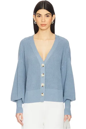 Eberjey Cárdigan en color azul talla L en - Blue. Talla L (también en M, S, XS).