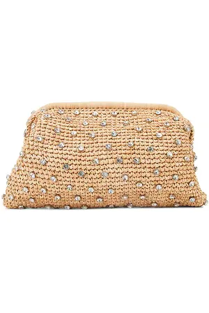 btb Los Angeles Embrague de cristal briar en color bronce talla all en - Tan. Talla all.