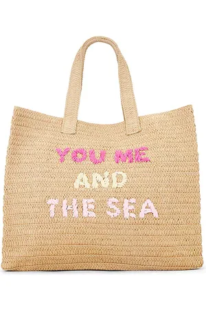 btb Los Angeles Bolso tote you me and the sea en color bronce talla all en - Tan. Talla all.