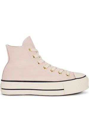 Converse Zapatilla deportiva chuck taylor all star lift en color rosado talla 10 en Pale Putty Natural Ivory & Black - Pink. Talla 10 (tamb