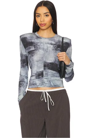 Gestuz Areen blouse en color azul talla L en - Blue. Talla L (también en M, S, XL, XS).