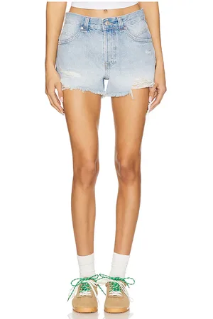 Free People Short vaquero we the free now or never en color azul talla 27 en - Blue. Talla 27 (también en 30, 31, 32).