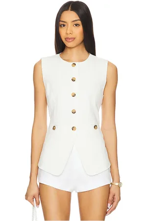 BLANK NYC Chaleco en color blanco talla L en - White. Talla L (también en M, S, XS).