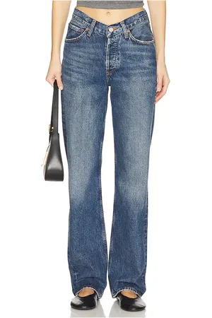 AGOLDE V-waist kelly en color azul talla 23 en - Blue. Talla 23 (también en 24, 25, 26, 27, 28, 29, 30, 31, 32, 33, 34).