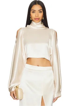 NONchalant Label Top manga larga melanie en color crema talla L en - Cream. Talla L (también en S).