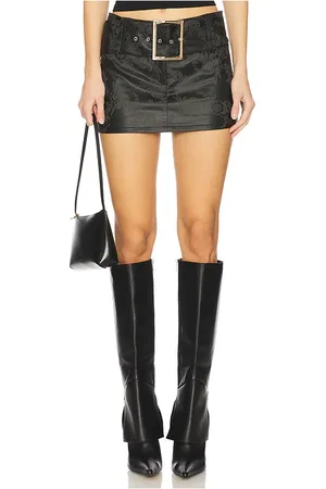 superdown Falda juna en color talla L en - Black. Talla L (también en M, S, XL, XS, XXS).