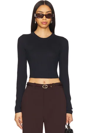 A.L.C. Lina top en color negro talla M en - Black. Talla M (también en S, XL, XS).