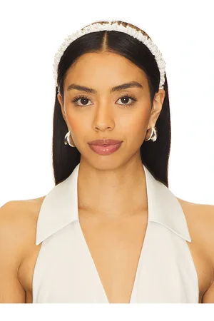 Lele Sadoughi Banda pelo mixed pearl jessie en color talla all en - . Talla all.