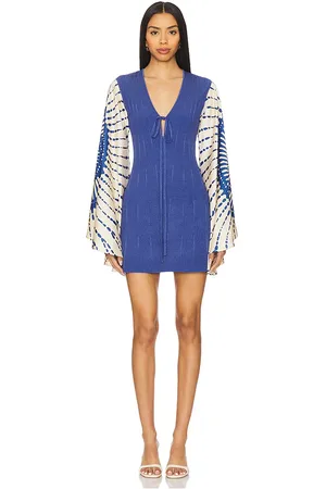 ALEXIS Minivestido en color azul talla L en - Blue. Talla L (también en M, S).