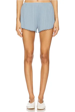 Eberjey Pointelle short en color azul talla L en - Blue. Talla L (también en S, XS).