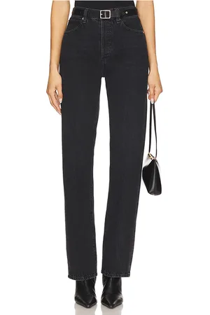 Frame Jean pierna recta vertical en color negro talla 30 en - Black. Talla 30 (también en 31, 32).