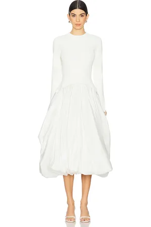 Simkhai Vestido midi kenlie en color talla L en - . Talla L (también en M, S, XS).