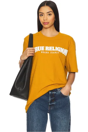True Religion Camiseta en color mandarina talla M en - Tangerine. Talla M (también en L, S, XL/1X, XXL/2X).