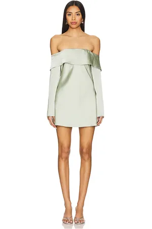 House of Harlow Vestido cassia en color talla L en - Sage. Talla L (también en S, XL).