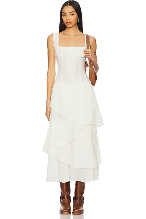Free People Vestido midi free-est en my dreams en color talla L en - . Talla L (también en M, S, XL).