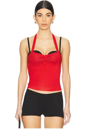 Miaou Pilar top en color rojo talla L en - Red. Talla L (también en M, S, XL, XS).