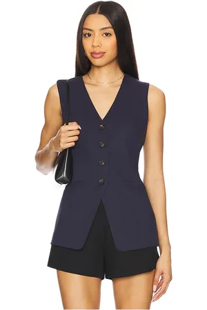 Paige Chaleco campanelli en color azul marino talla 10 en - Navy. Talla 10 (también en 12, 14, 8).