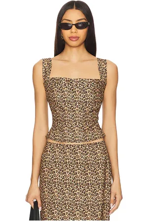 Miaou Corsé imogene en color marrón talla L en - Brown. Talla L (también en M, S, XL, XS, XXS).