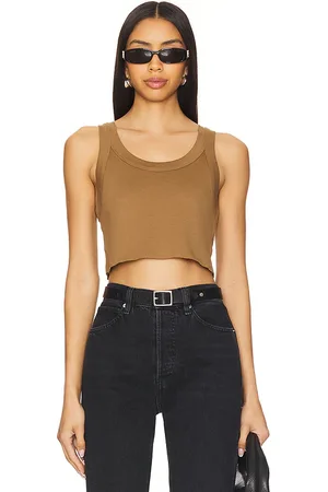 A.L.C. Camiseta tirantes halsey en color marrón talla L en - Brown. Talla L (también en M, S, XS).