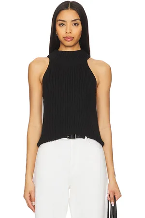 LnA Camiseta tirantes-jersey lottie en color talla L en - Black. Talla L (también en M, S, XL, XS).